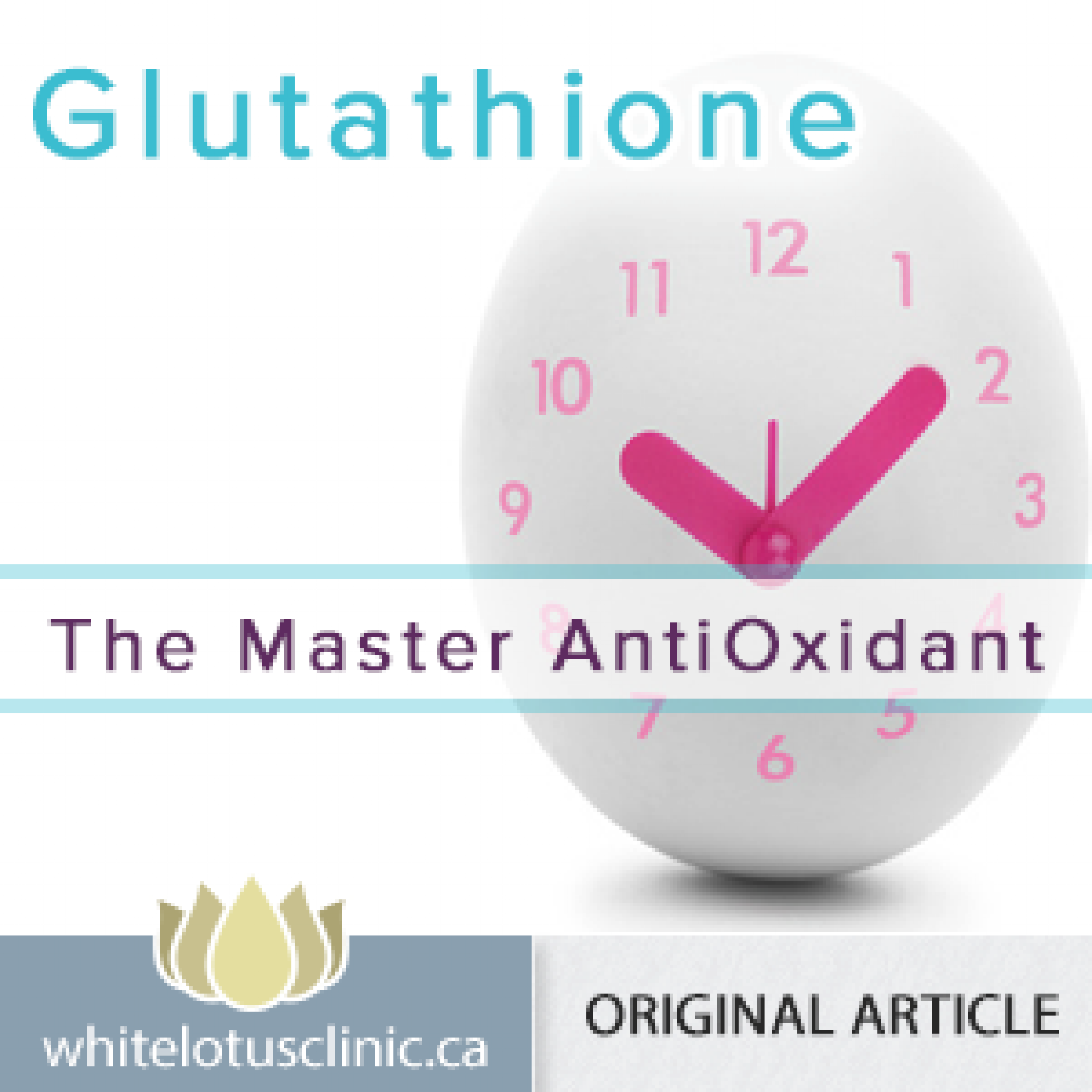 Glutathione Master Antioxidant for Fertility and For PCOS